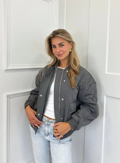 Evya | Retro Bomber Jacket