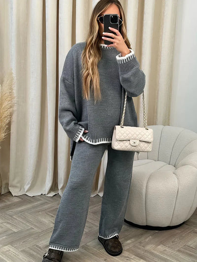 Evya | Tossy Knit Two-Piece Set