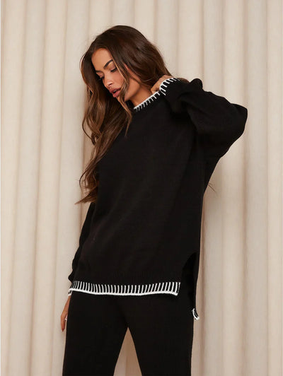 Evya | Tossy Knit Two-Piece Set