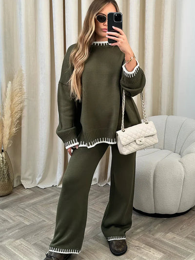 Evya | Tossy Knit Two-Piece Set